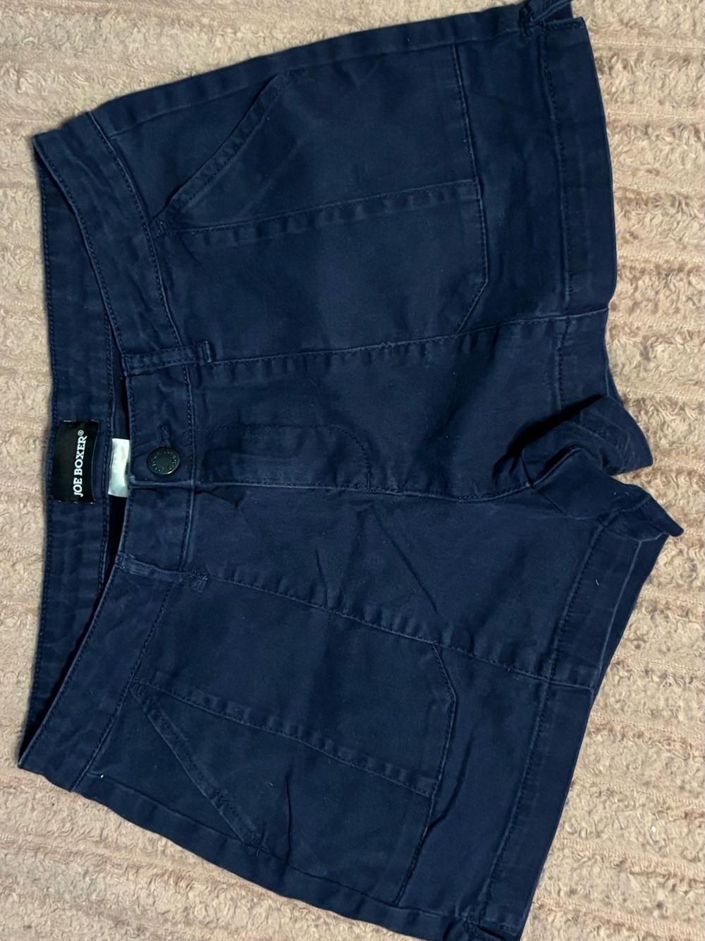 Joe Boxer Dark Blue Casual Cotton Shorts
